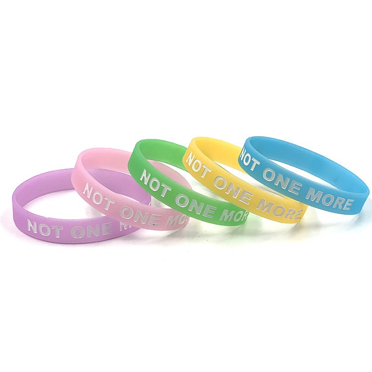 Glow in the Dark Wristbands,Silicone bands