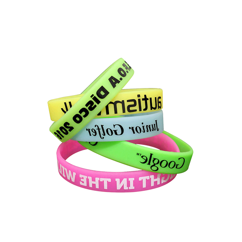Glow in the Dark Wristbands,Silicone bands