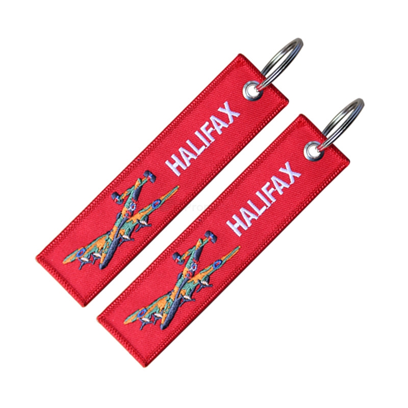 Embroidery Keychain,Woven Keyrings