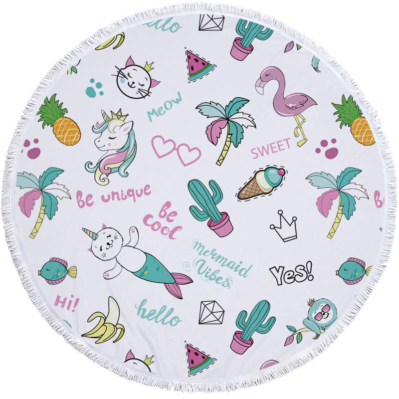 Round Beach Towels,Towels